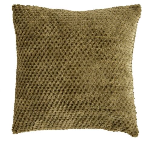Kissen Lyno grün Khaki 40x40cm - Atmosphera créateur d'intérieur