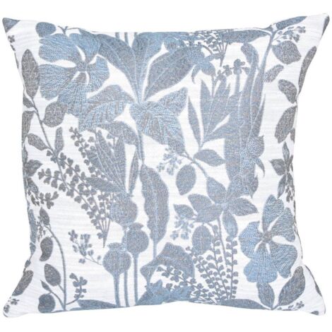 Kissen Samara 40x40cm blau orage - Atmosphera créateur d'intérieur