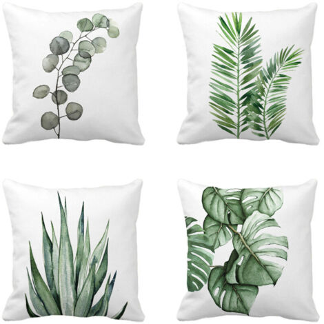 Kissenbezug, dekorativer Kissenbezug, Frühling, Sommer, Herbst, Winter, für den Herbst, Sofakissen, Kissenbezug, Auto, Zuhause, Bett, Büro, Café, Garten, Outdoor, 45 x 45 cm, 4er-Set