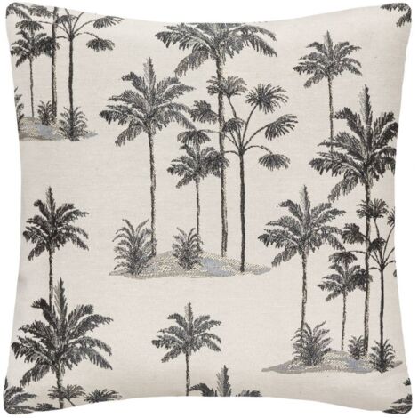 Kissenbezug Palm - Jacquardmuster - 40x40 cm