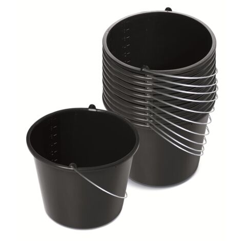 Kistenberg Baueimer 20 L 10er Set Mörteleimer Eimer Maurereimer Putzeimer