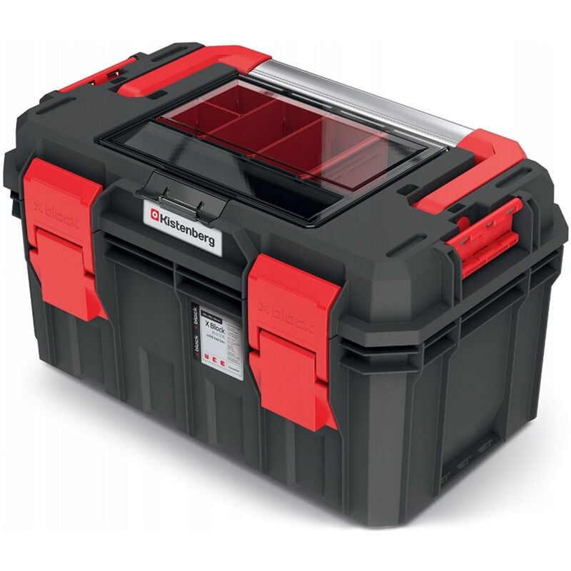 Boîte à outils Top Organizer s Block alu log système modulaire solide 28x45x26,4 - Kistenberg