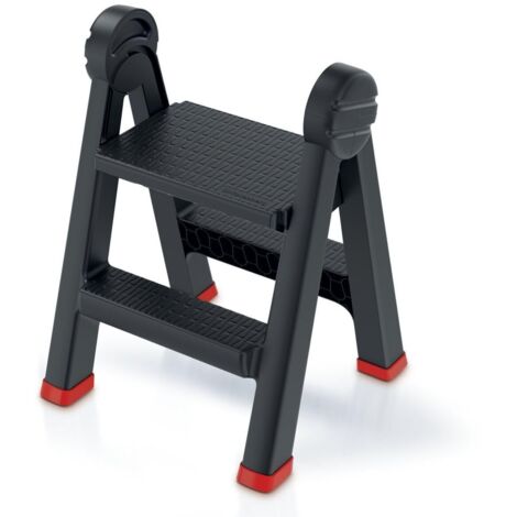 Kistenberg KLD4565 sgabello da officina pieghevole a 2 gradini