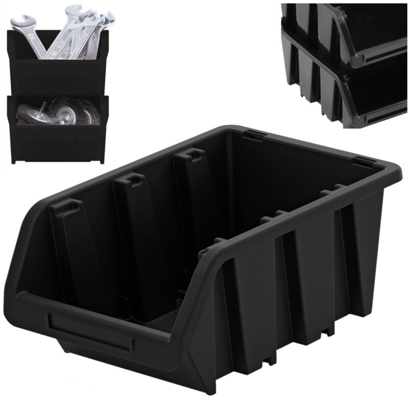 Image of Kistenberg kuweta warsztatowa 6 czarna 100x155x70mm