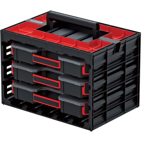 Kistenberg Sortiementskasten SET Werkzeugkoffer Sortierbox Kleinteilemagazin