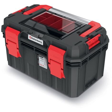 KISTENBERG Werkzeugkiste Werkzeugkoffer Werkstattkasten Box Toolbox S Block Pro, Version: KXSA4530F, 450 x 280 x 264