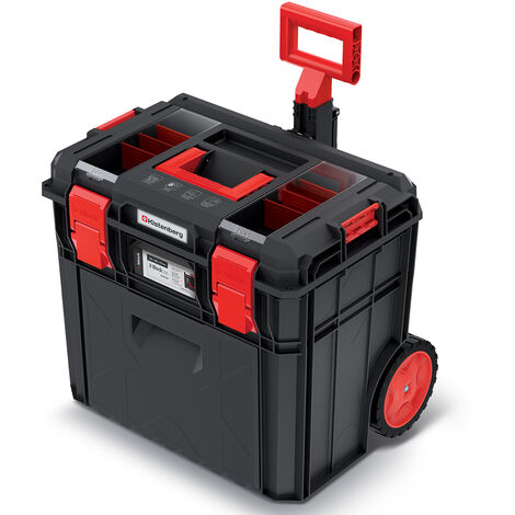 Kistenberg Werkzeugkiste X BLOCK LOG 50 mit Rädern und Schublade KXB604050FD
