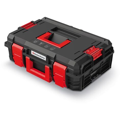 Kistenberg Werkzeugkiste X Block Pro Werkzeugkoffer Werkzeugkasten Lagerbox, Version: KXB604020, 546 x 380 x 194