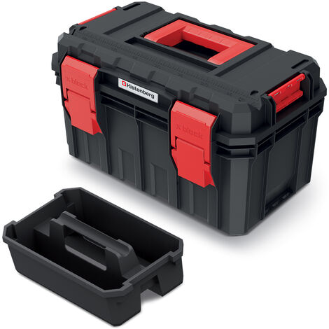 Kistenberg Werkzeugkoffer S BLOCK PRO 45 mit Werkzeugtrage