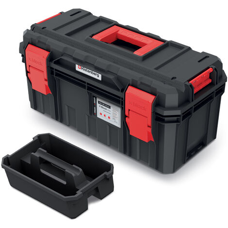 Kistenberg Werkzeugkoffer S BLOCK PRO 55 mit Werkzeugtrage