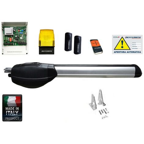 Kit 1 Anta Per Cancello Battente 230v Finecorsa Elettrici Apertura Chiusura