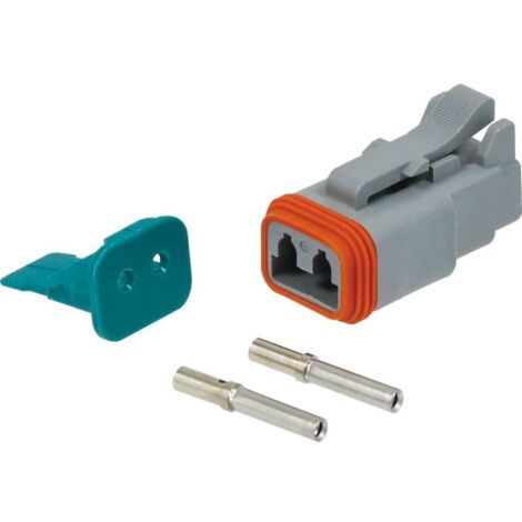 Kit 1 connecteur femelle 2 voies serie dt - 19501
