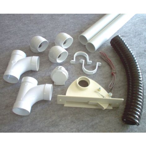 kit 1 prise garage + 1 ramasse miettes - couleur au choix - beige