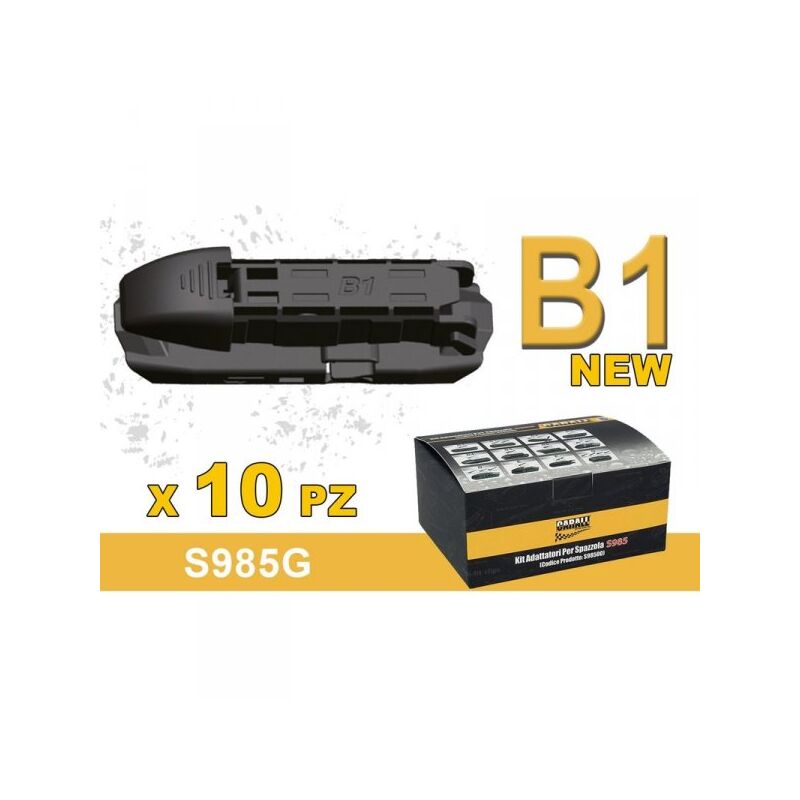 Carall - Kit 10 Attacchi B1 New per Spazzole