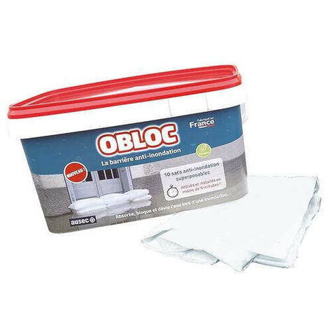 Kit 10 sacs inondation 60x40 OBLOC