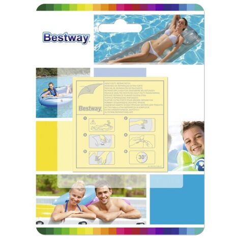 KIT 10 TOPPE RIPARAZIONE PISCINA HEAVY-DUTY