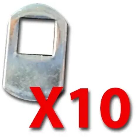 Kit 10 Uds. Cerradura con llave cifrada para C720 FAAC 424002