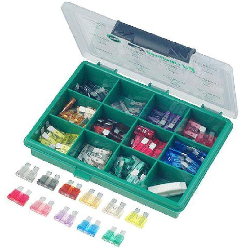 Adnauto - Kit 100 fusibles 1 2 3 4 5 7.5 10 15 20 25 30A