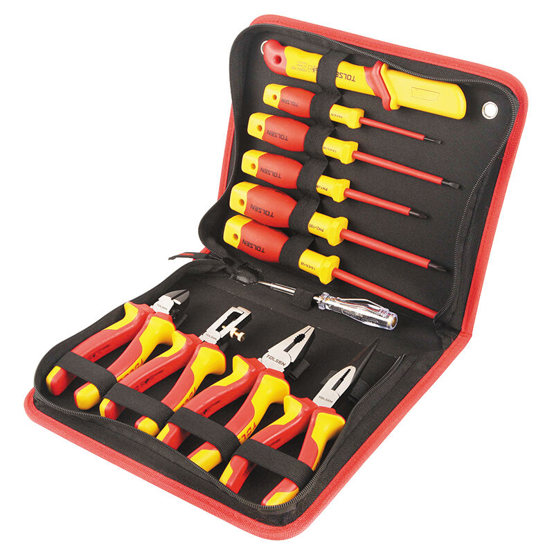 Kit 11 outils isoles tolsen 1000v vde (v83411) TOLSEN - 100350