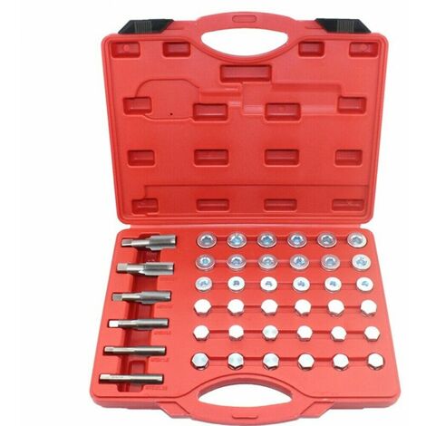 Kit 114PZ riparazione filettatura tappo coppa olio con tappi e rondelle A.07200