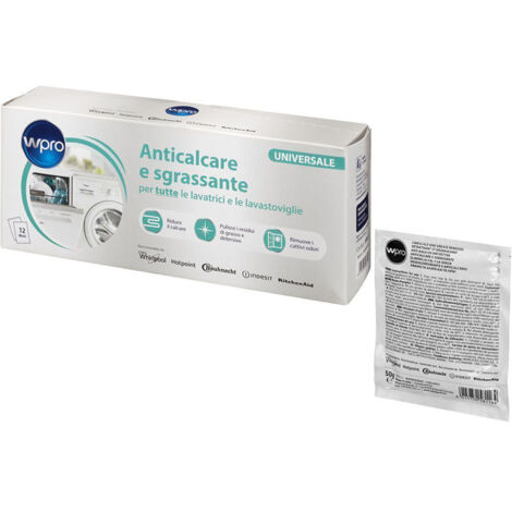 Kit 12 buste di anticalcare e sgrassante