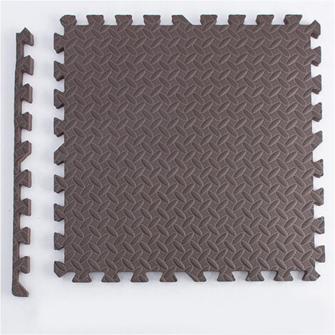 Kit 12 Dalles de Jeu Bébé - Tapis Puzzle Interlock 30x30cm - Surface Confortable et Sûre