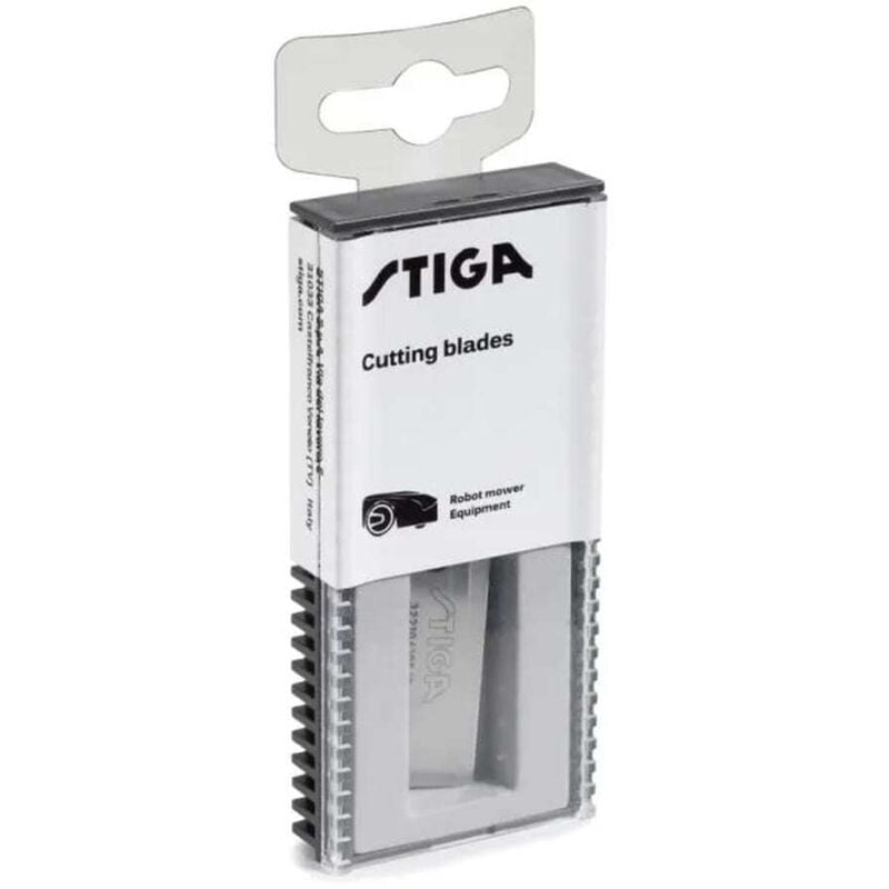 Stiga - Kit 12 lames + 12 vis 1127-0009-01 - robot tondeuse