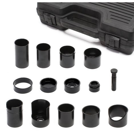 Kit 14 piezas extracción rodamientos Set Prensa hidráulica estampar Talleres Accesorios Herramientas