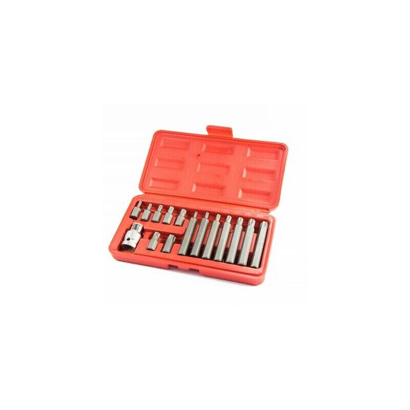 Topolenashop - kit 15 pz inserti inserto torx