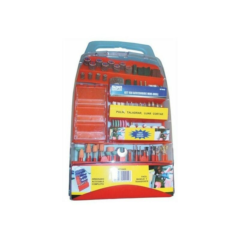 

Kit 150 accesorios minidrill | Pack de accesorios para Mini Taladro profesional
