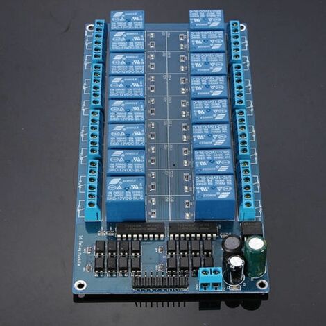 Kit 16 Reles  16-Canales 12V para Arduino[Compatible Arduino]