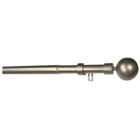 Kit ø19/16 Extensible 1m20/2m10 Boule Orlando Nickel Brosse - Mobois
