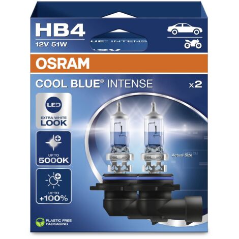 Kit 2 ampoules halogène Osram COOL BLUE® INTENSE NextGen HB4 12V 9006CBN-2HB