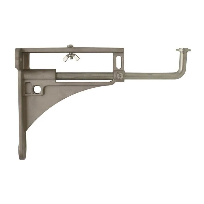 Scell-it - Console de fixation en aluminium pour lavabo, réglable de 220 mm à 350 mm, la paire