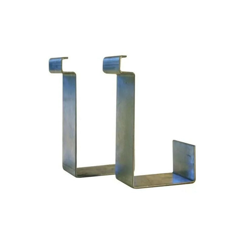 Kit 2 crochets Habrita Foresta evo CR2 gris pour abri de jardin Evo