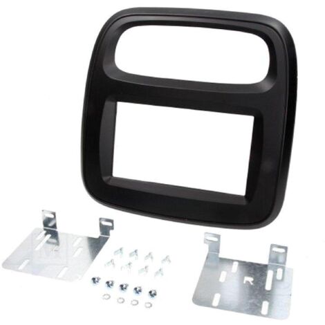 KIT 2 DIN compatible avec OPEL VIVARO RENAULT TRAFIC AP14 NOIR
