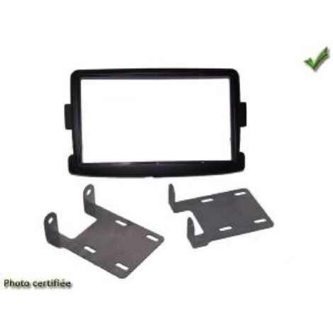 KIT 2 DIN POUR DACIA DUSTER LODGY AP12 RENAULT CAPTUR AP13 NOIR MAT
