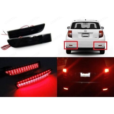 Kit 2 Fanali Posteriori A Led Nero Fume Per Toyota Alphard T270 Avensis Previa Estima RAV4