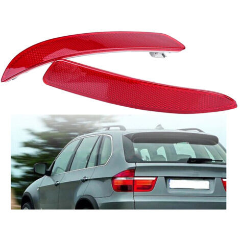 Kit 2 Fanali Posteriori A Led Rosso Per BMW E70 E71 X5 X6 Sostituzione Riflettore Catarifrangente Originale