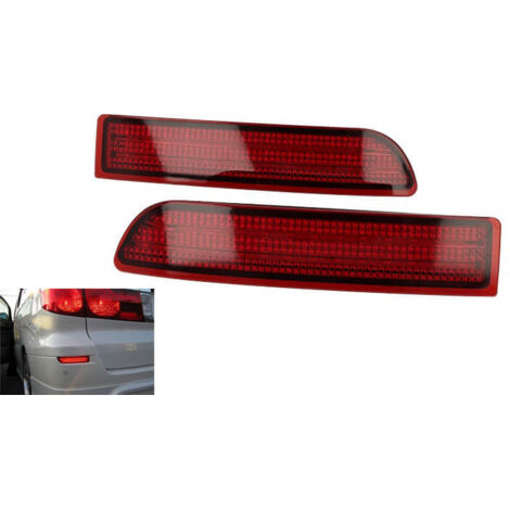Kit 2 Fanali Posteriori A Led Rosso Per Toyota Alphard T270 Avensis Previa Estima RAV4 Sostituzione Riflettore Catarifrangente