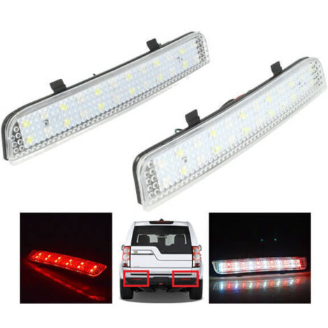 Kit 2 Fanali Posteriori A Led Trasparente Per Land Rover Freelander 2 Range Rover L322