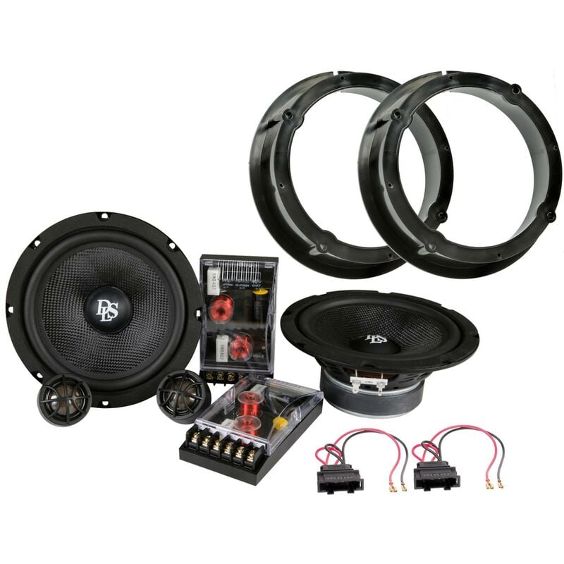 Kit 2 haut-parleurs dls 165mm compatible avec Audi Seat Skoda vw