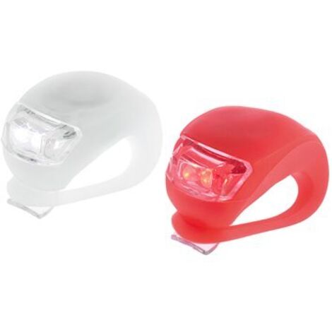 KIT 2 LUCI X BICI CF 2PZ AGGANCIABILE MAURER - CF. BLISTER