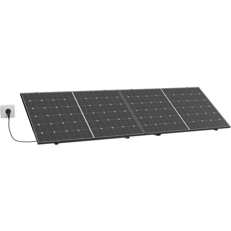 Vente-unique - Kit 2 panneaux solaires Plug and Play - 850 w - luminoser