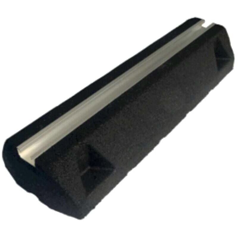 Walraven - Kit de 2 Pieds avec support caoutchouc et rail alu longueur 600mm 8 4 écrous strut 8x40mm