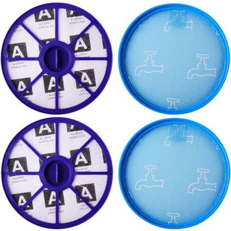 Kit 2 Remplacement Filtre Lavable pour Aspirateur Dyson DC29 DC19 DC19T2 DC20 DC21
