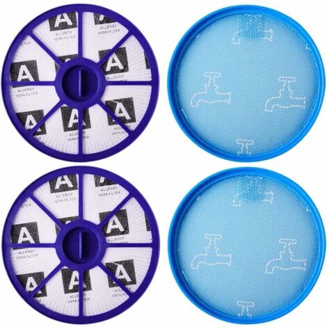 Kit 2 Remplacement Filtre Lavable pour Aspirateur Dyson DC29 DC19 DC19T2 DC20 DC21