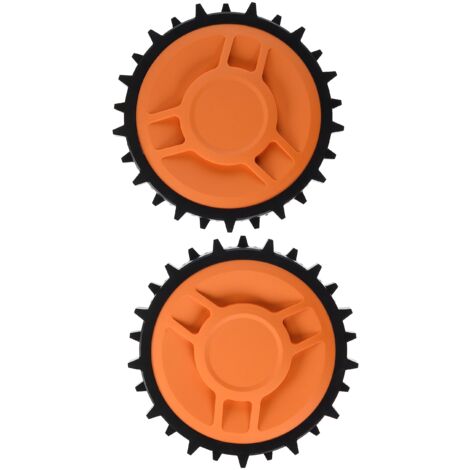 Kit 2 ruote appesantite HIGH GRIP per robot rasaerba WORX WR141 - WR142 - WR143