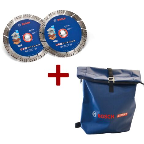 Kit 2 Scheiben de diamond EXPERT Multimaterial de 230 mm