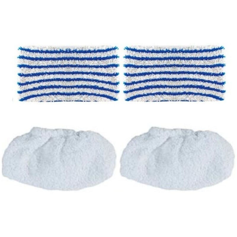 Kit 2 serpilleres et 2 bonnettes